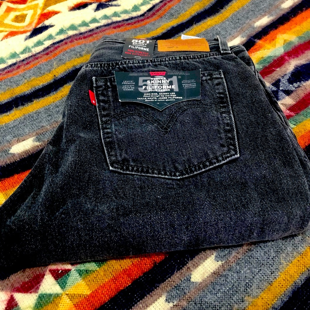 Levi’s 501 Skinny - size 28, inseam 28.
